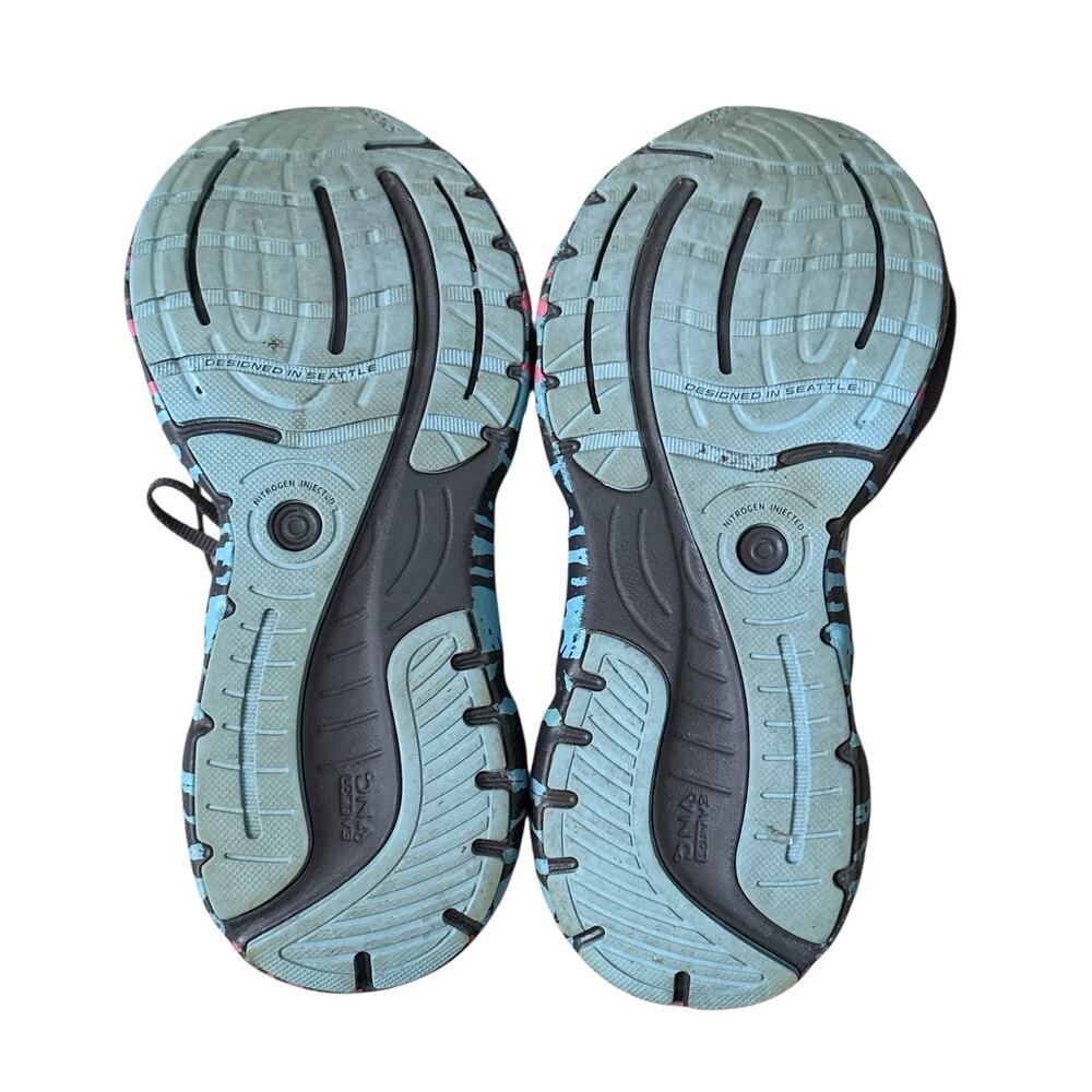 Brooks Glycerin 20 Womens 7 B Blue Running Shoes Cushion Neutral EU 38 Sneakers - Picture 8 of 11